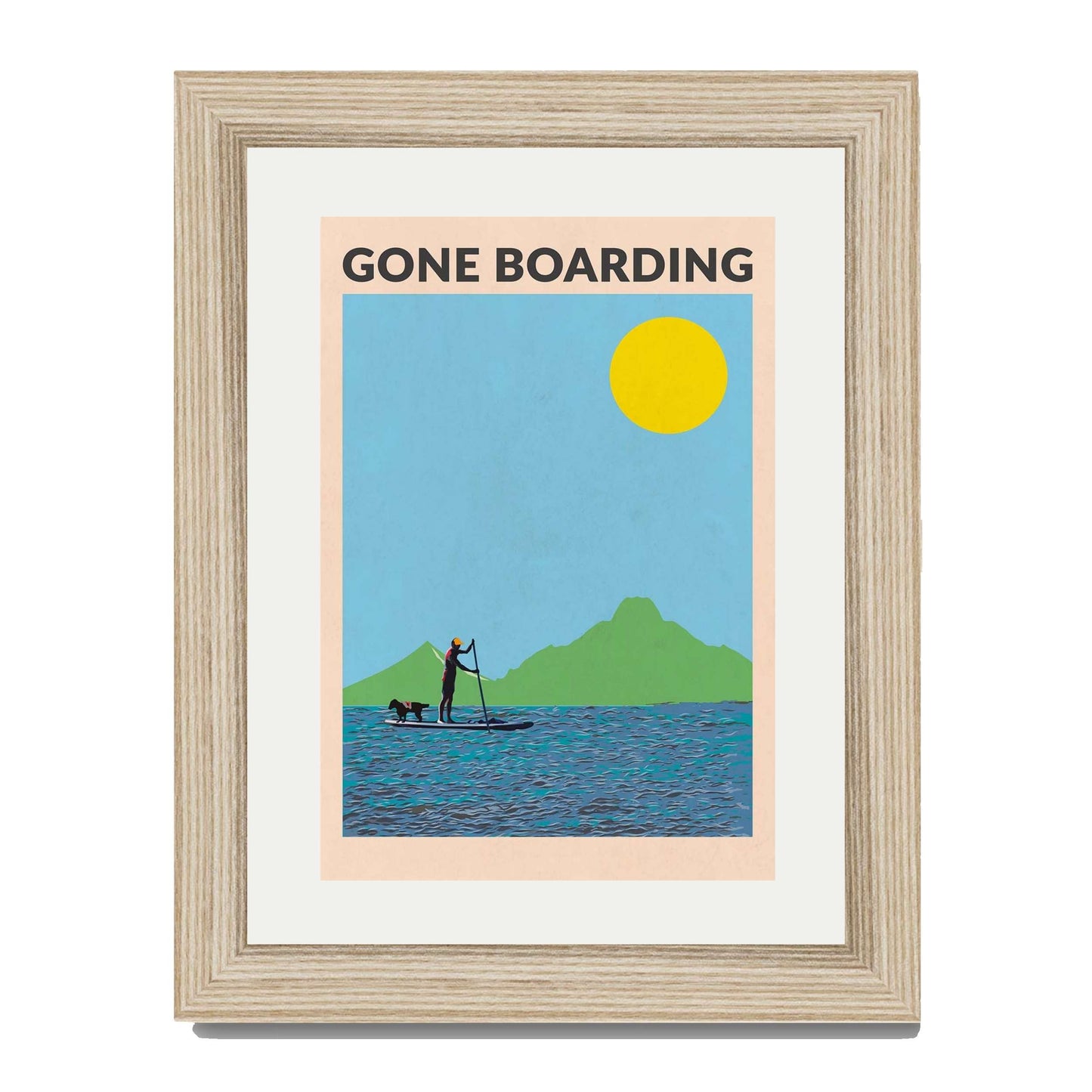 GONE BOARDING MALE | PRINT