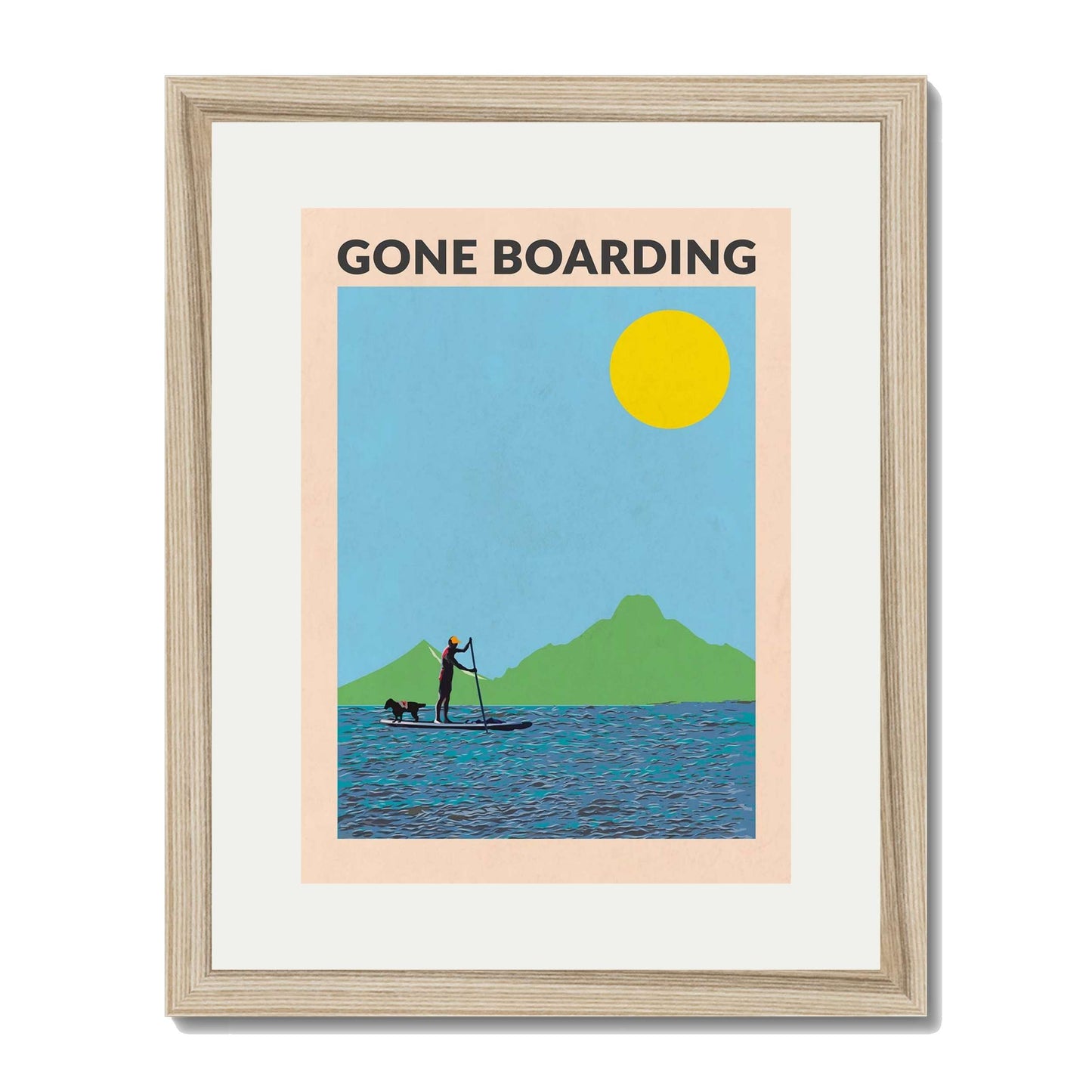 GONE BOARDING MALE | PRINT