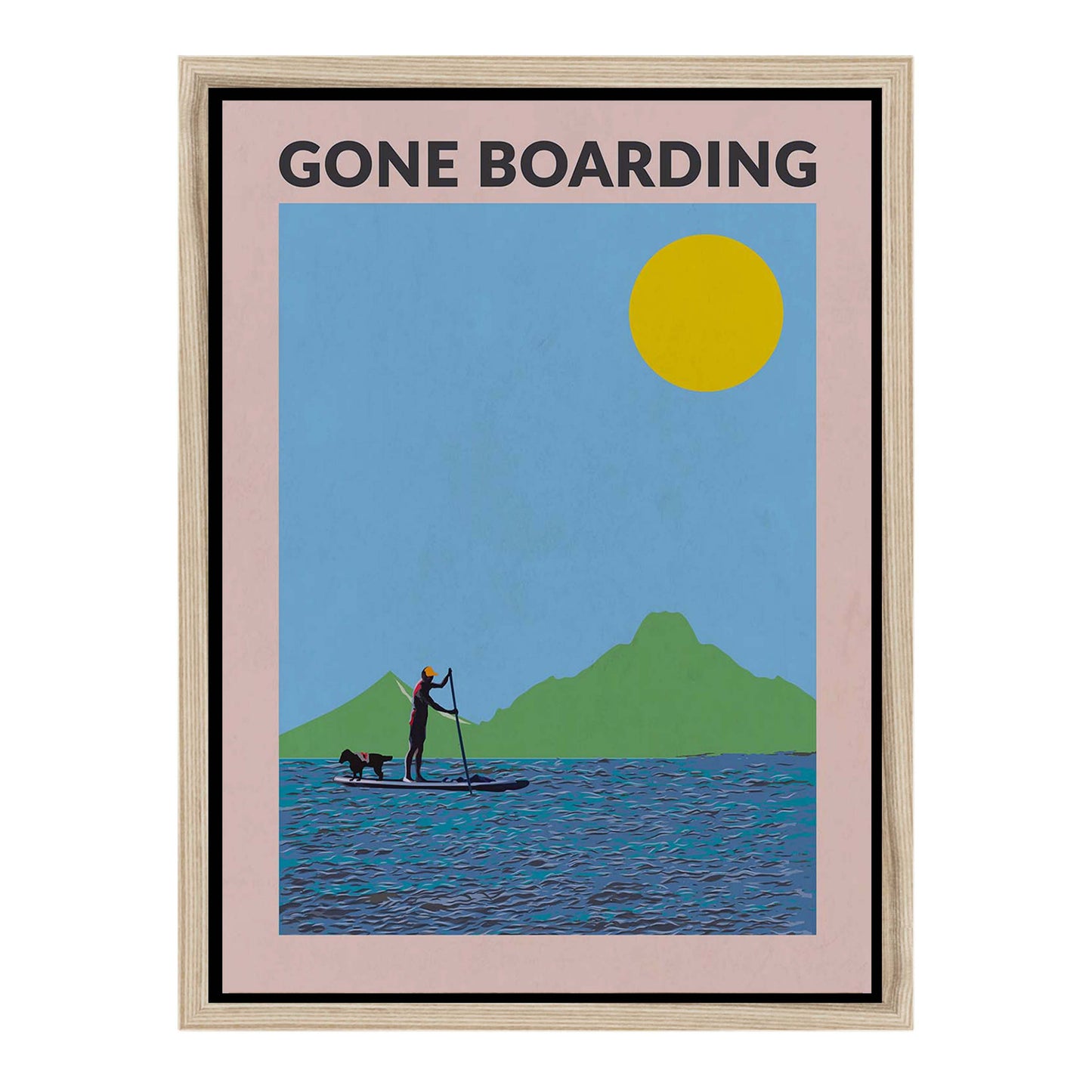 GONE BOARDING MALE | CANVAS