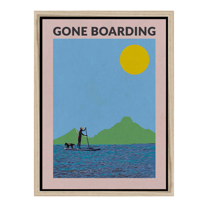 GONE BOARDING MALE | CANVAS
