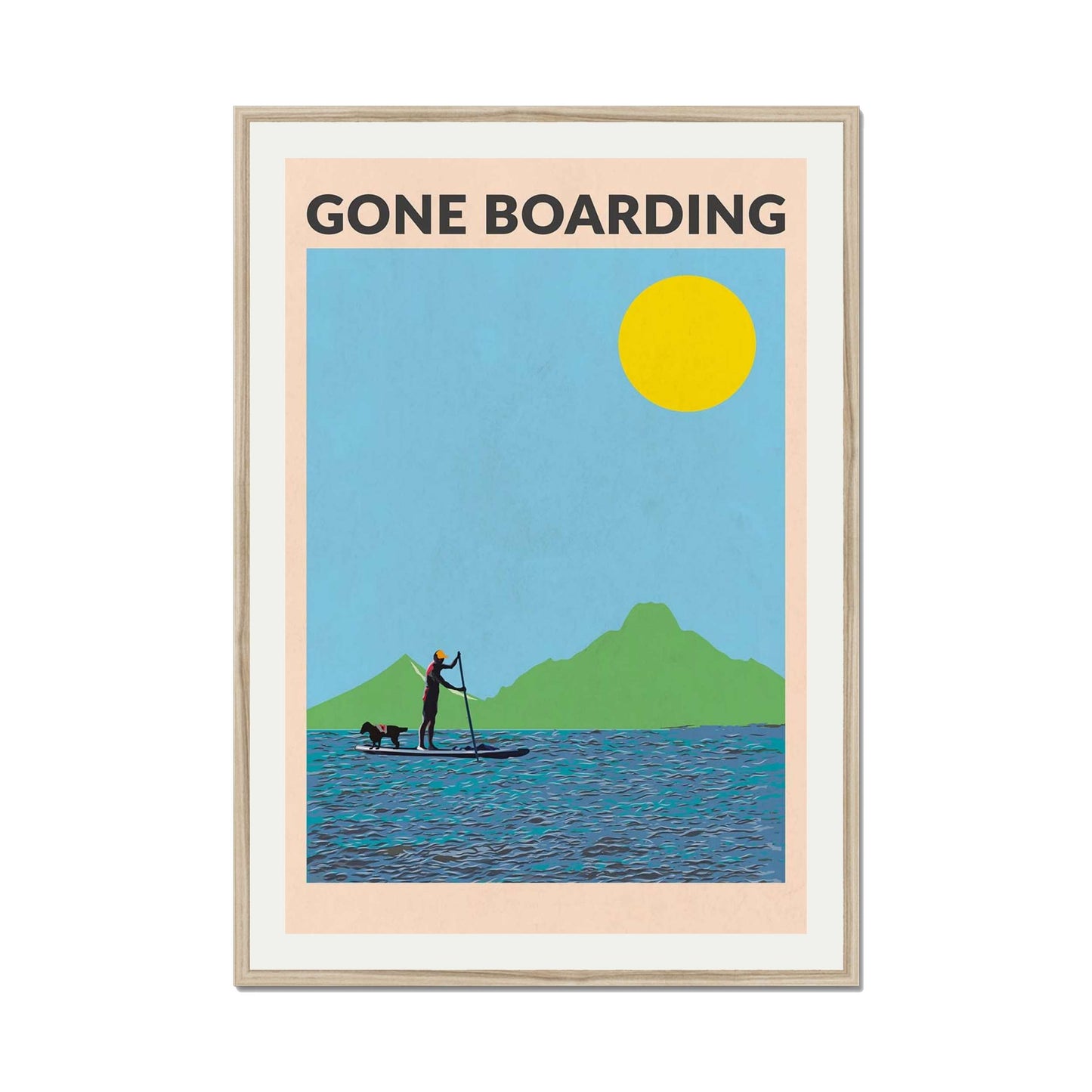 GONE BOARDING MALE | PRINT