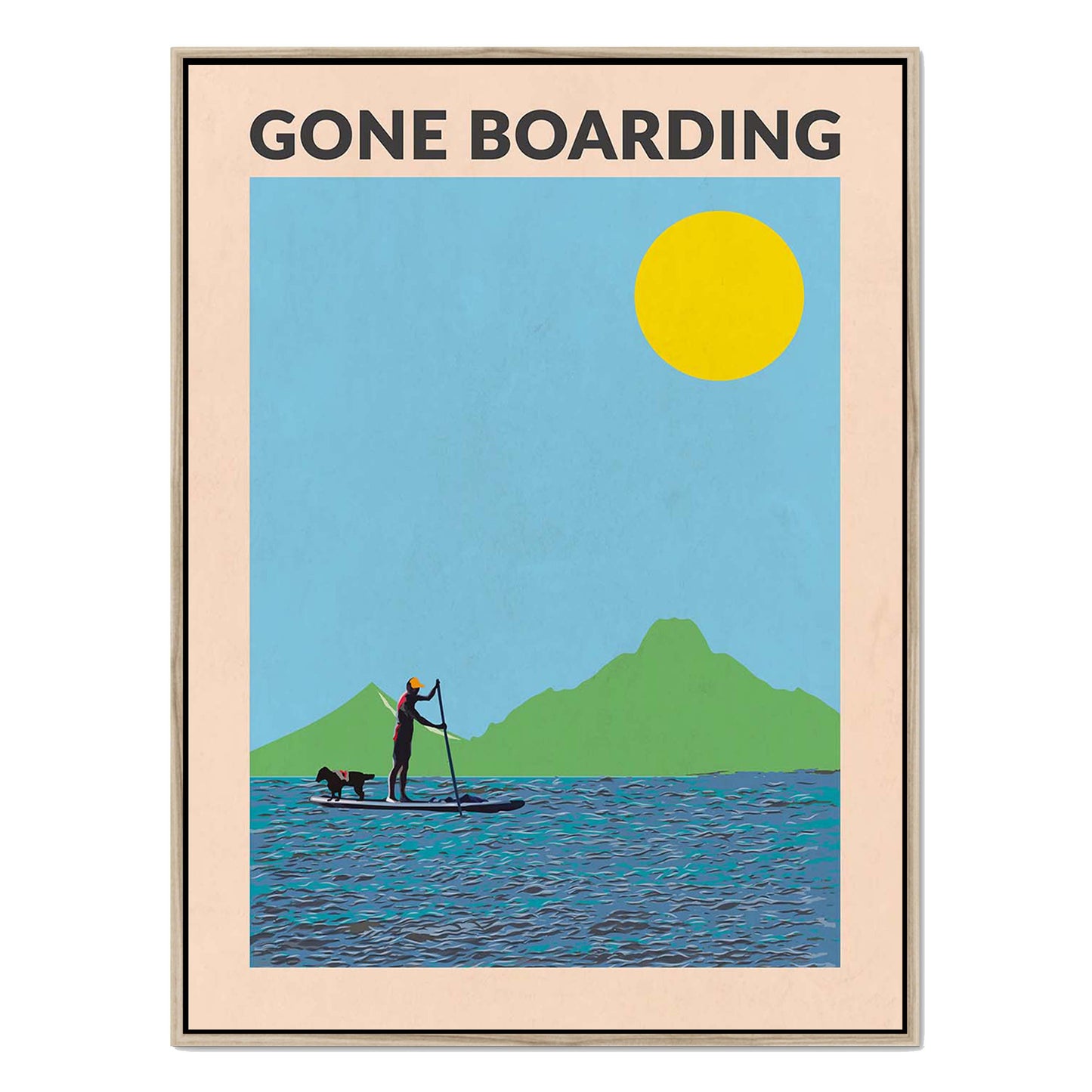 GONE BOARDING MALE | CANVAS