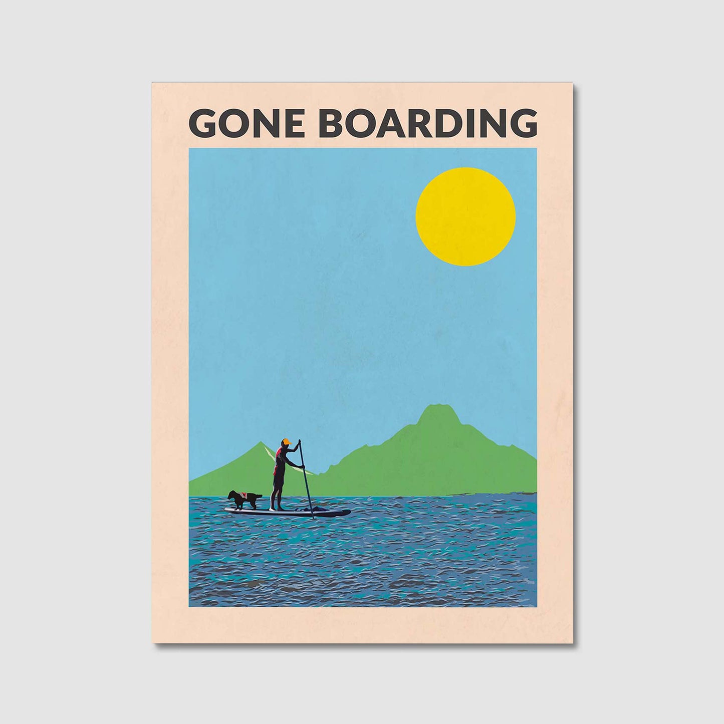 GONE BOARDING MALE | CANVAS