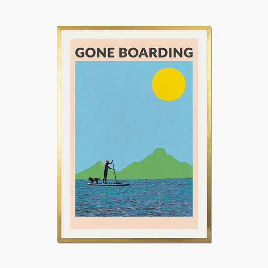 GONE BOARDING MALE | PRINT