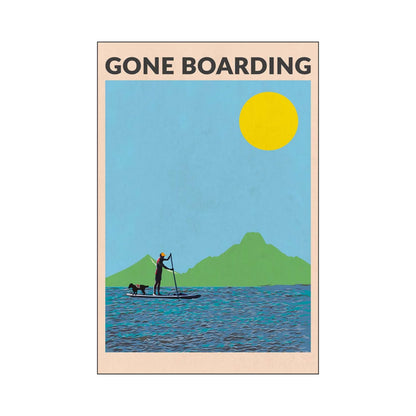 GONE BOARDING MALE | PRINT