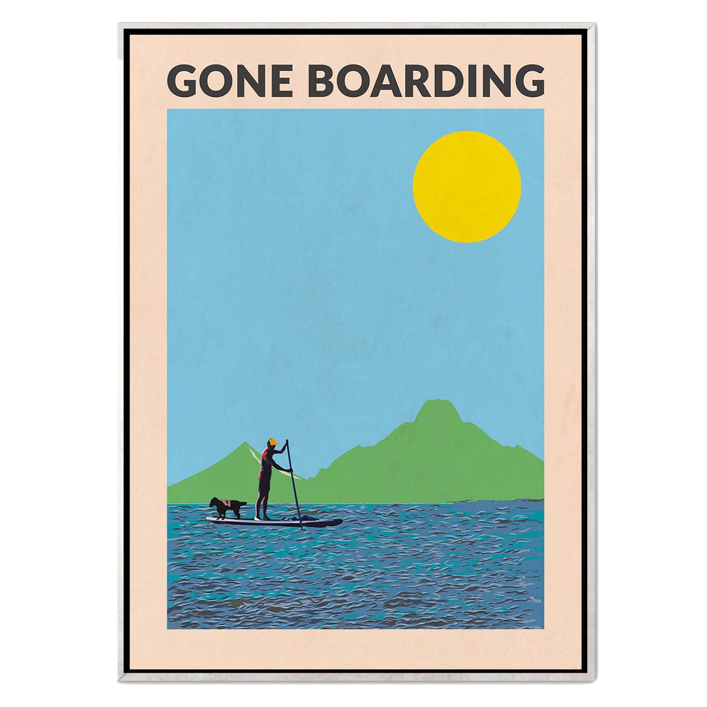GONE BOARDING MALE | CANVAS