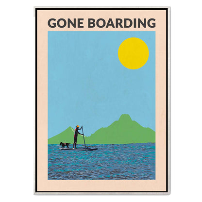 GONE BOARDING MALE | CANVAS