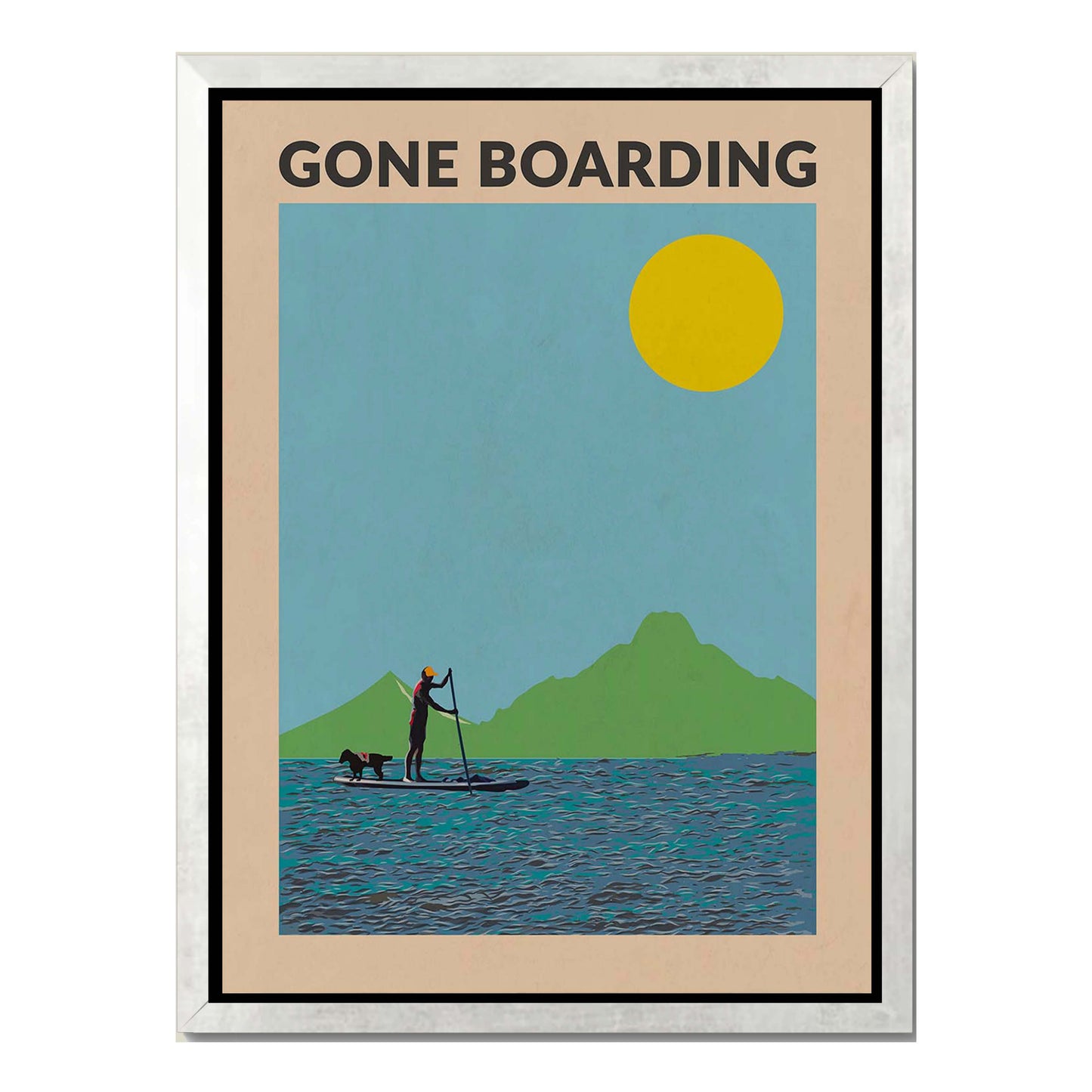 GONE BOARDING MALE | CANVAS
