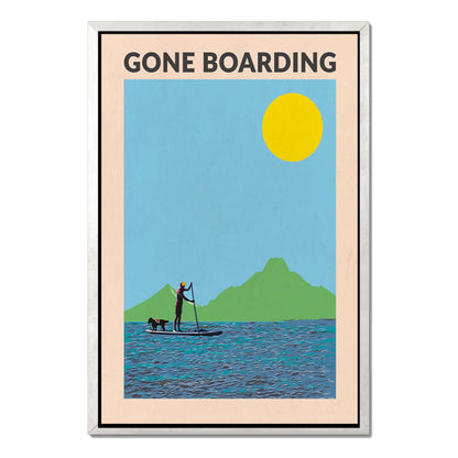 GONE BOARDING MALE | CANVAS
