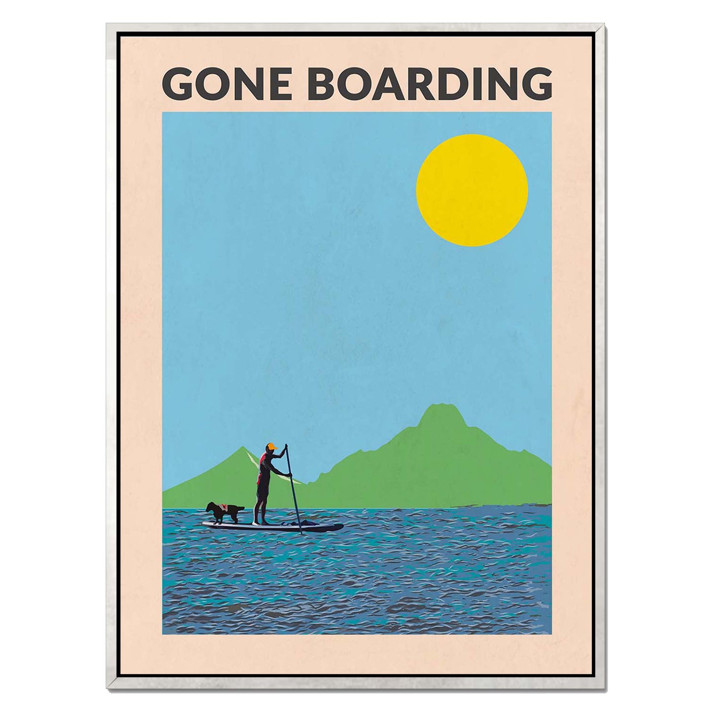 GONE BOARDING MALE | CANVAS