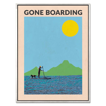 GONE BOARDING MALE | CANVAS