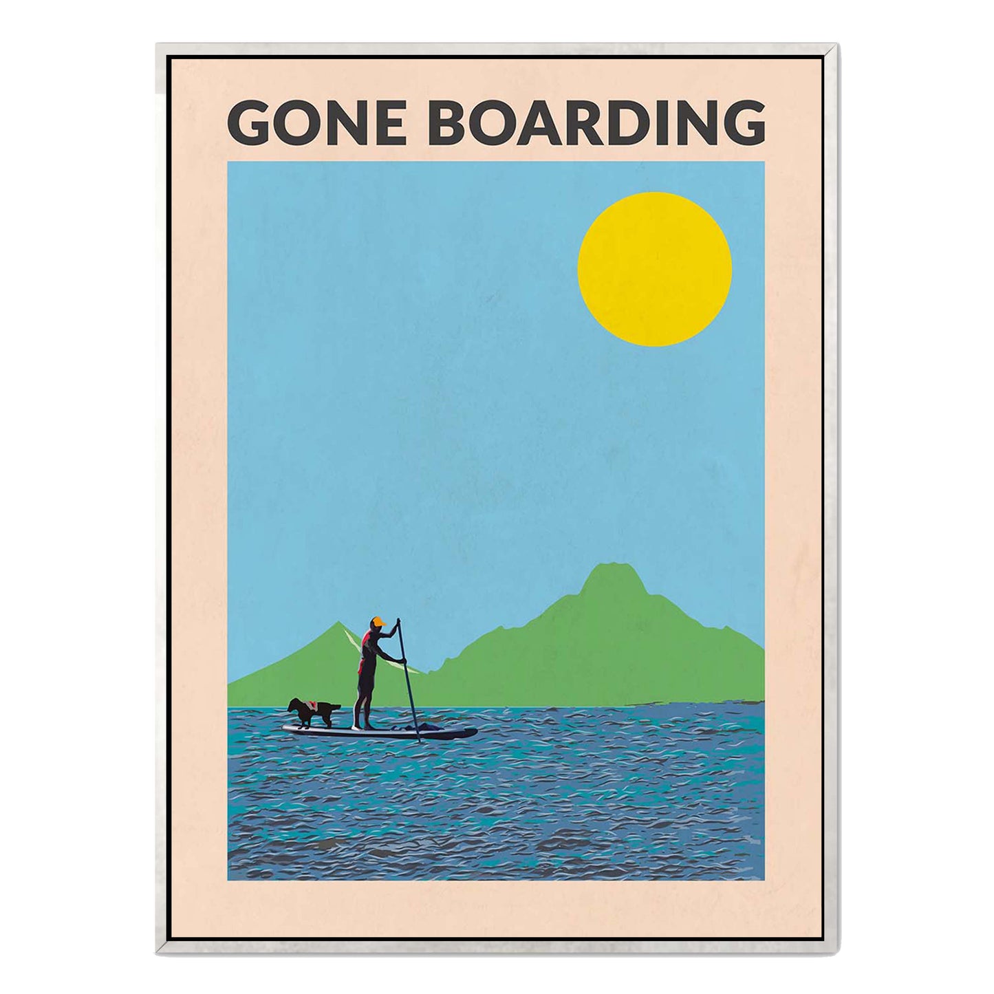 GONE BOARDING MALE | CANVAS