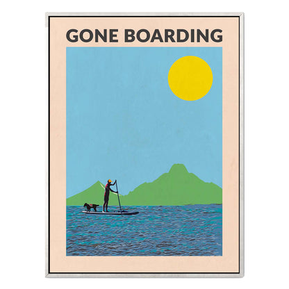 GONE BOARDING MALE | CANVAS