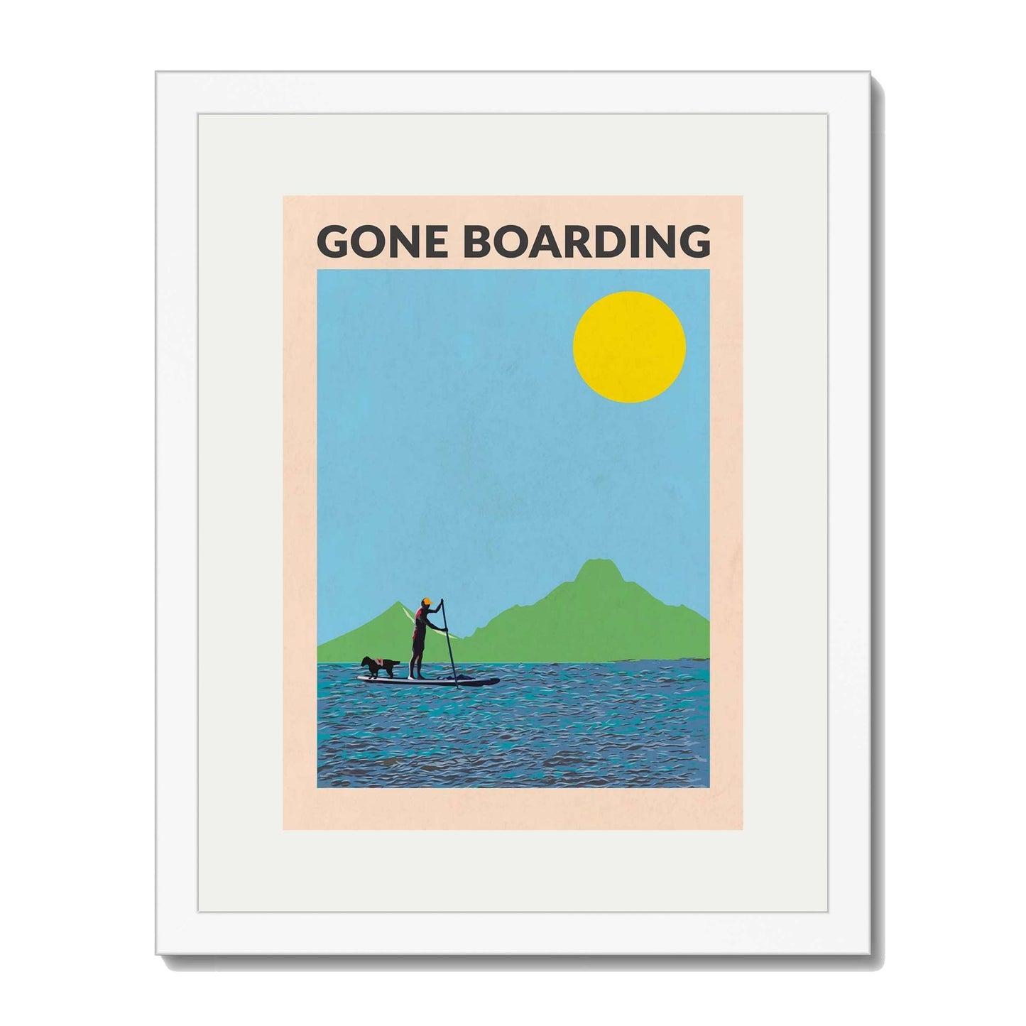 GONE BOARDING MALE | PRINT