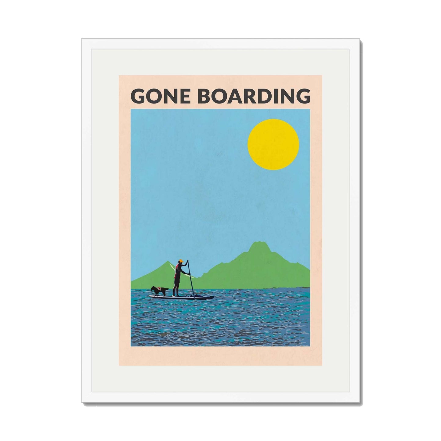 GONE BOARDING MALE | PRINT