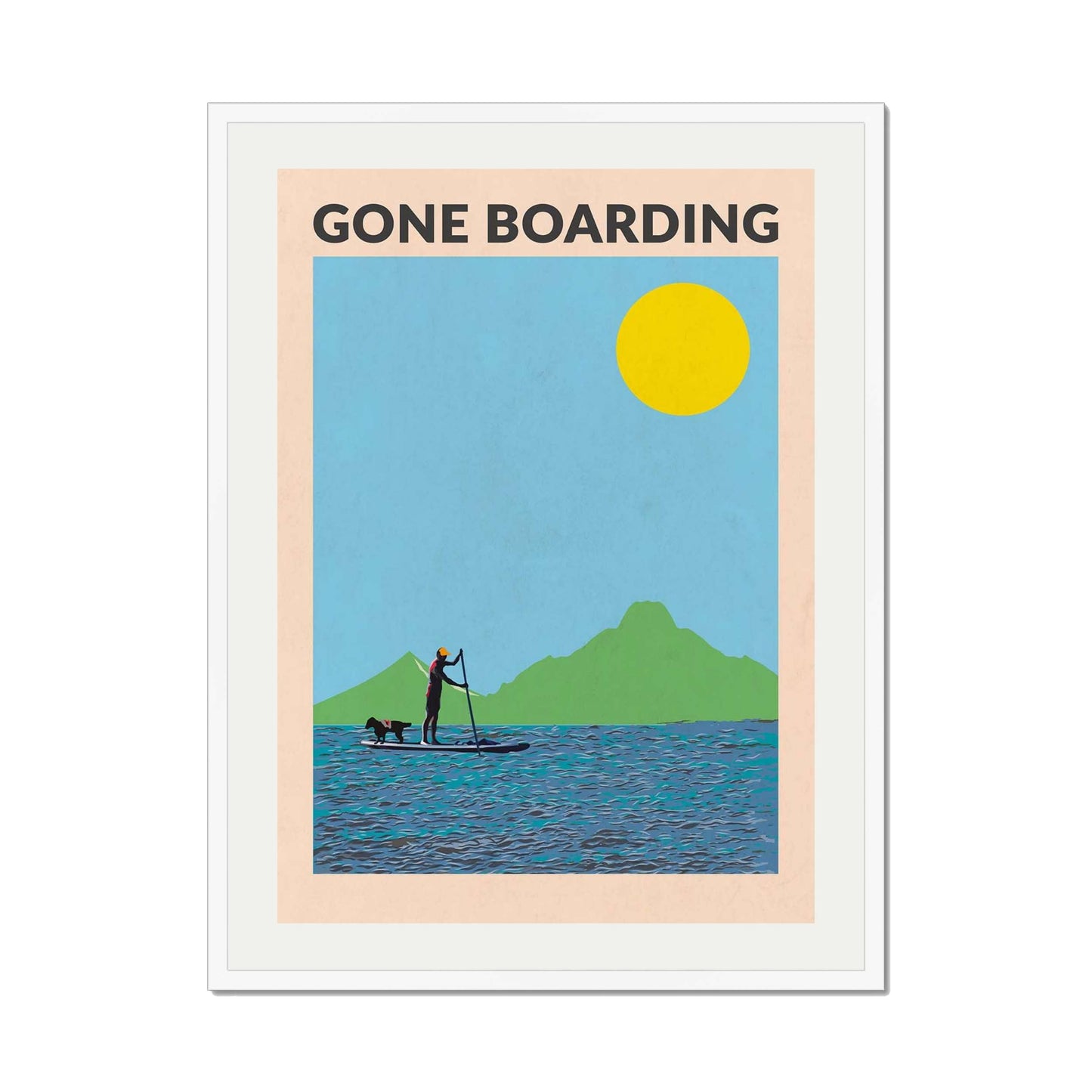 GONE BOARDING MALE | PRINT