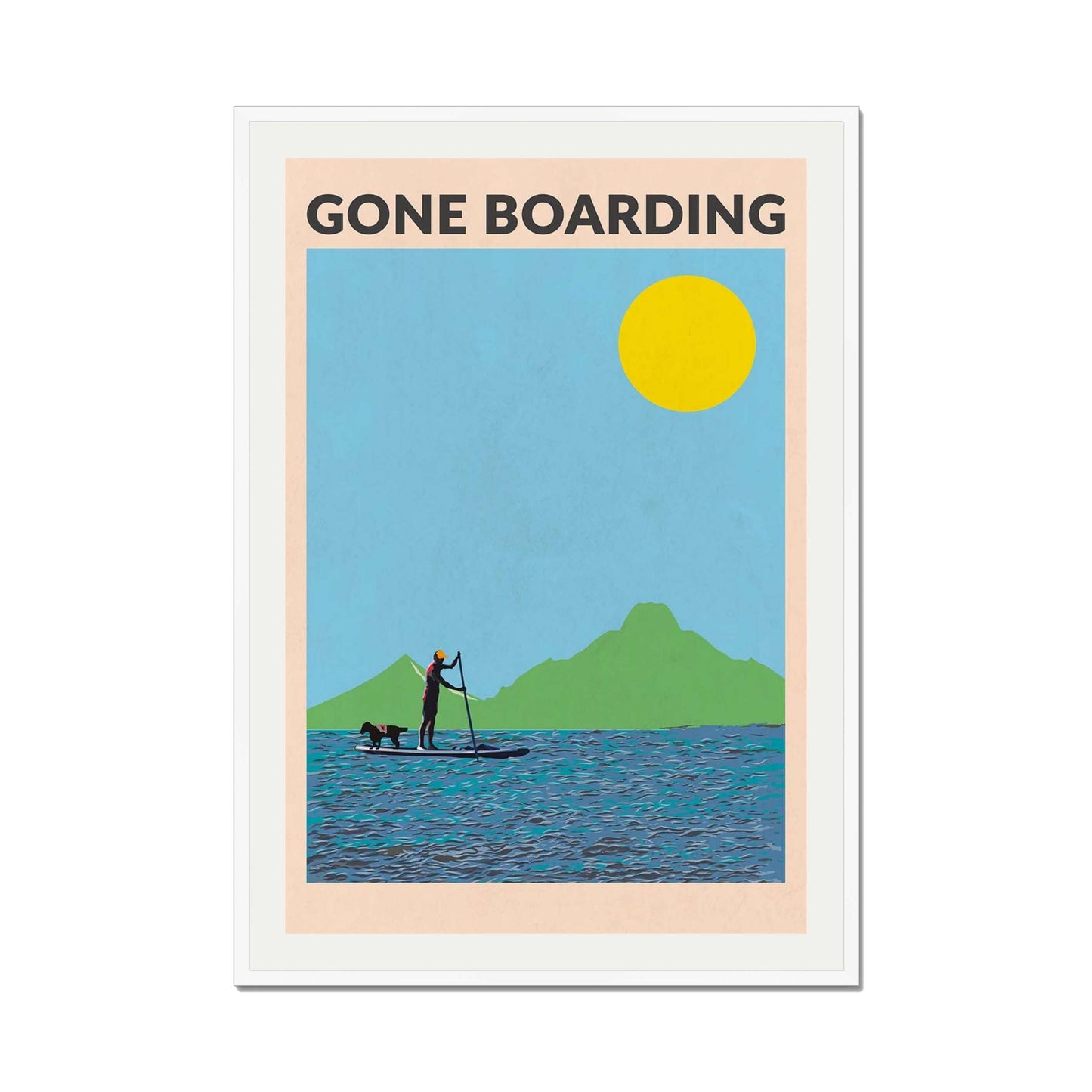 GONE BOARDING MALE | PRINT