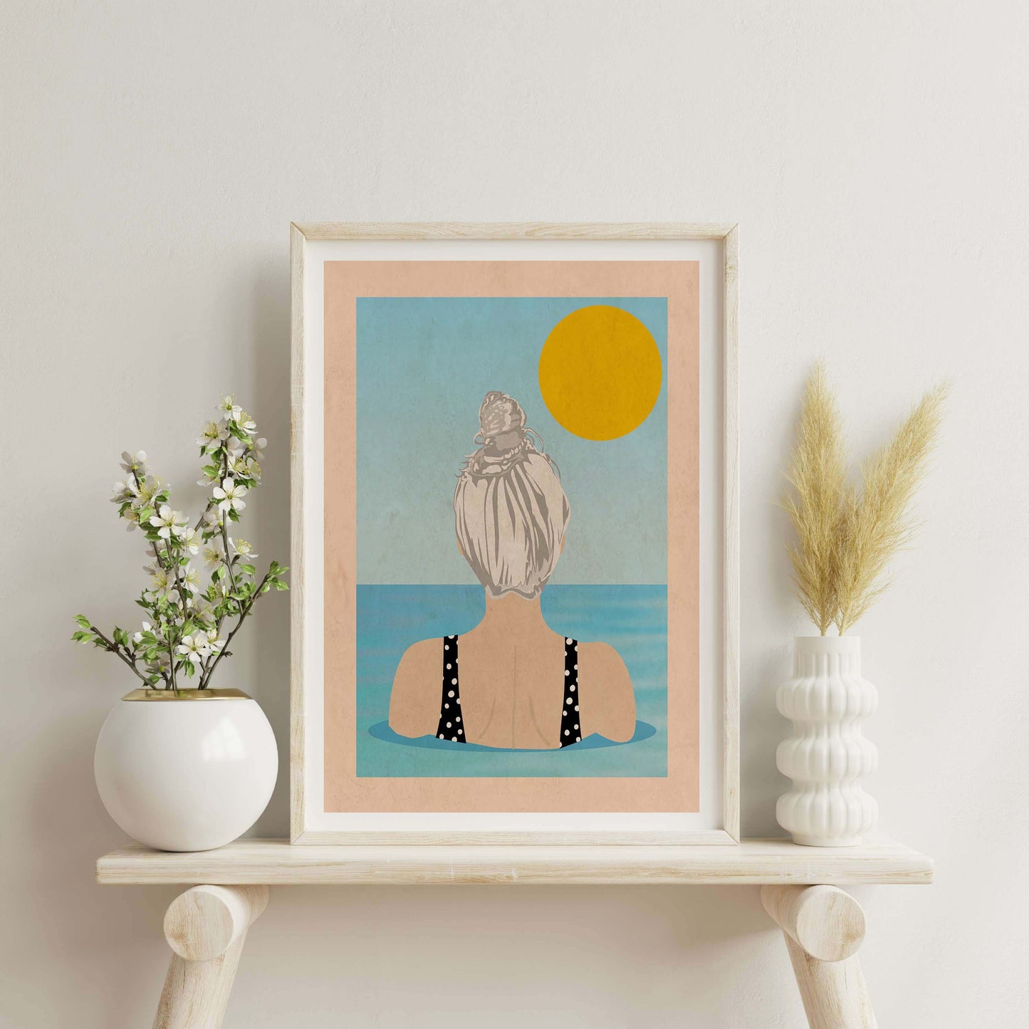 INTO THE SUNNY WATER I GO | PRINT