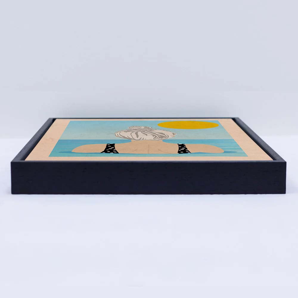 INTO THE SUNNY WATER I GO | CANVAS