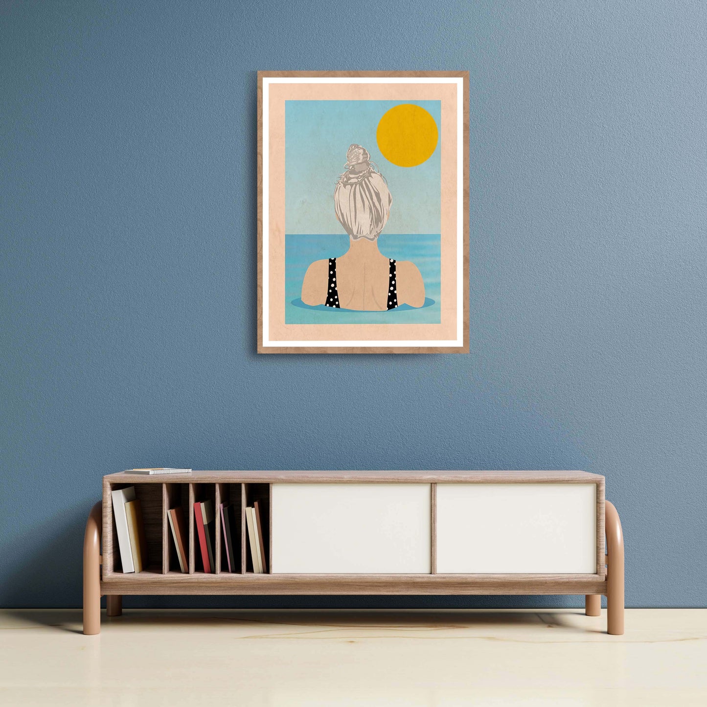 INTO THE SUNNY WATER I GO | PRINT