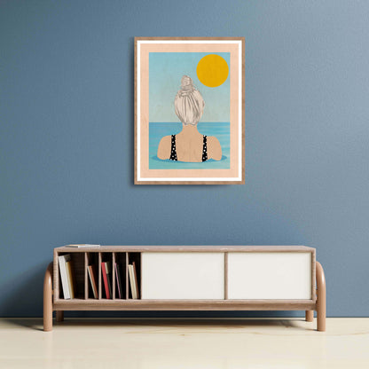 INTO THE SUNNY WATER I GO | PRINT
