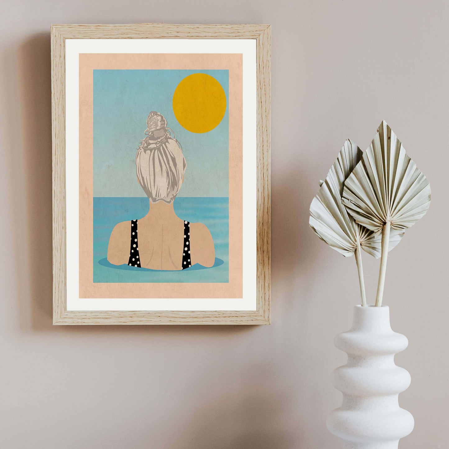 INTO THE SUNNY WATER I GO | PRINT
