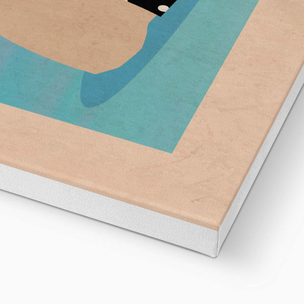 INTO THE SUNNY WATER I GO | CANVAS