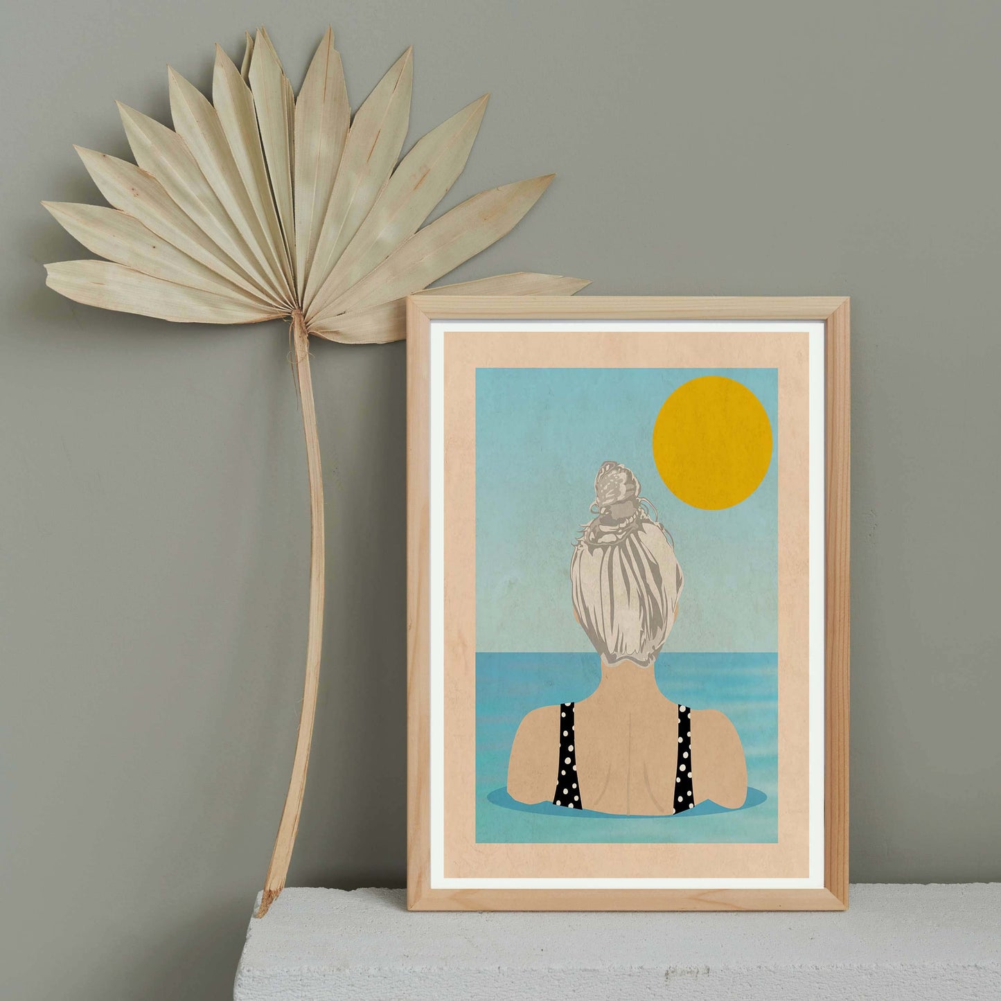 INTO THE SUNNY WATER I GO | PRINT