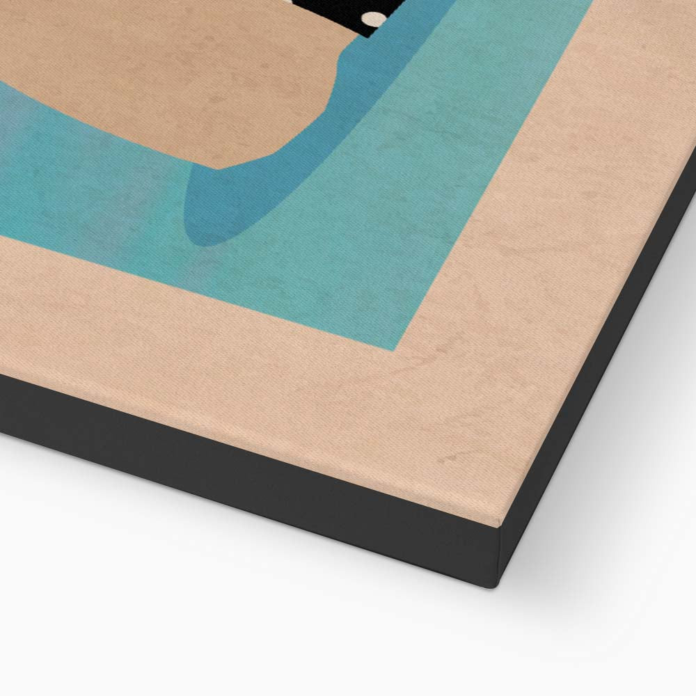 INTO THE SUNNY WATER I GO | CANVAS
