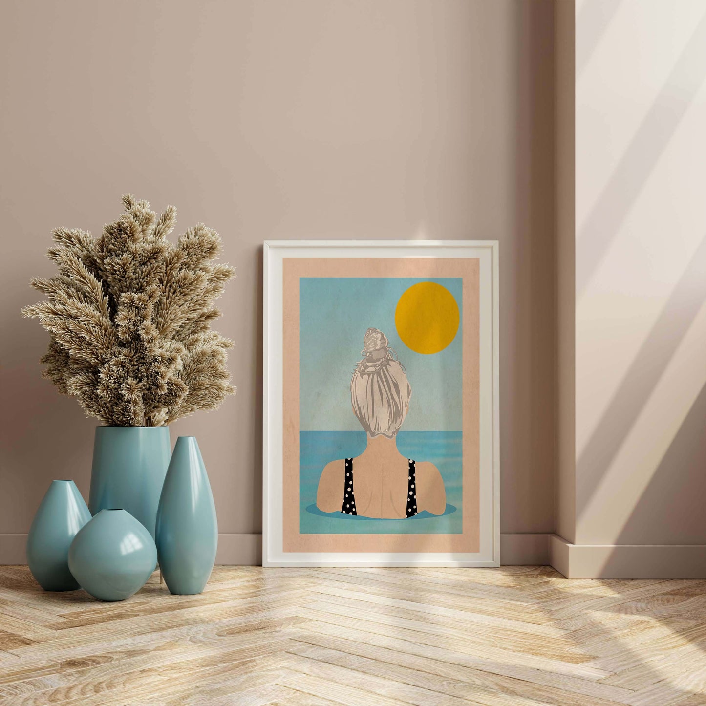 INTO THE SUNNY WATER I GO | PRINT