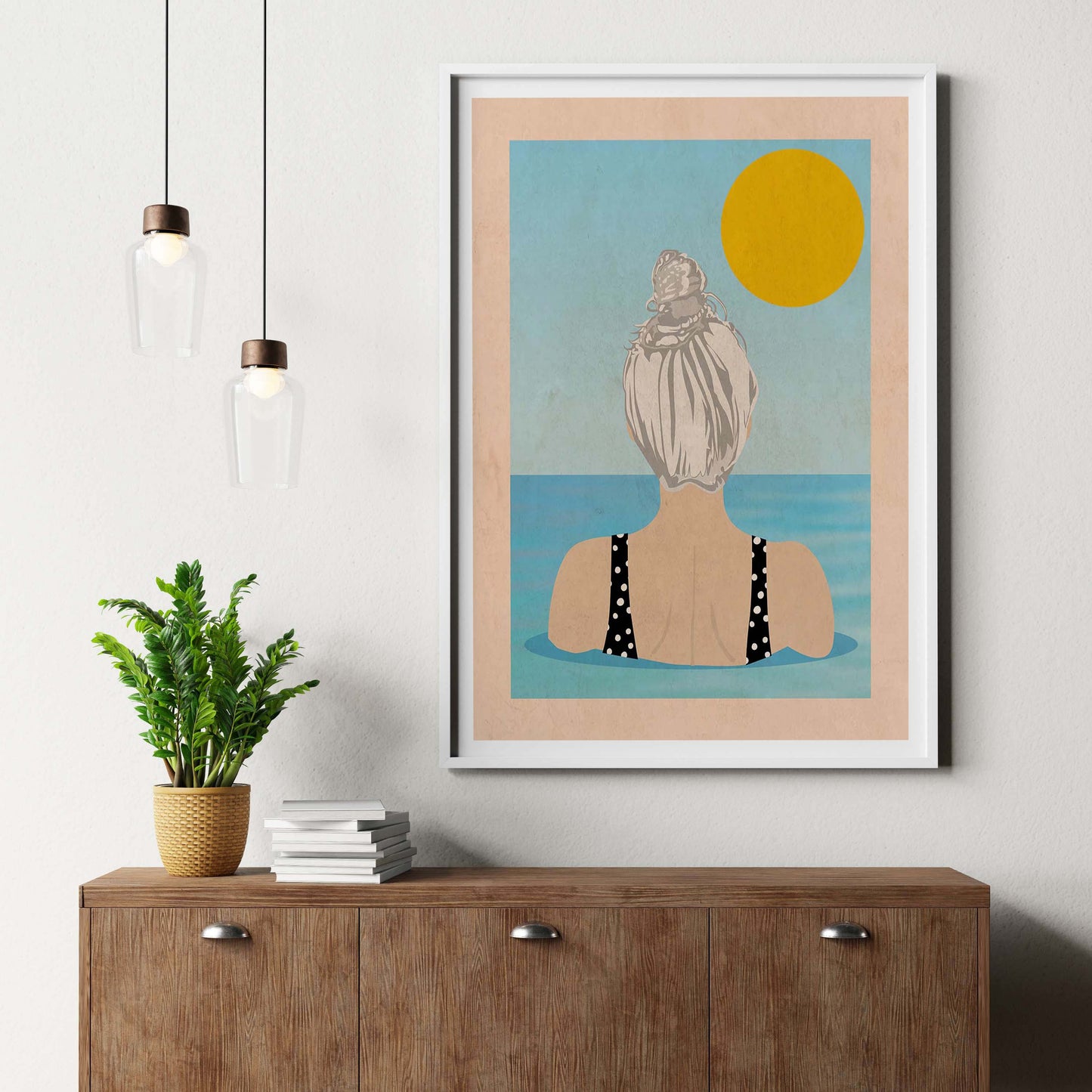 INTO THE SUNNY WATER I GO | PRINT