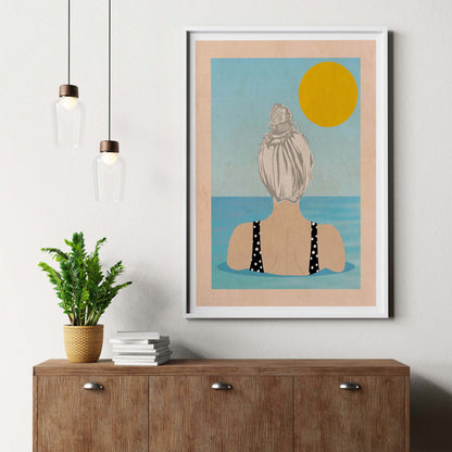 INTO THE SUNNY WATER I GO | PRINT
