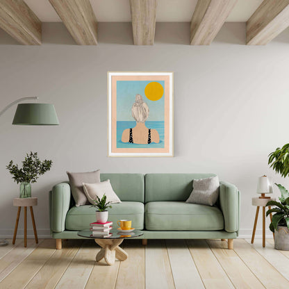 INTO THE SUNNY WATER I GO | PRINT