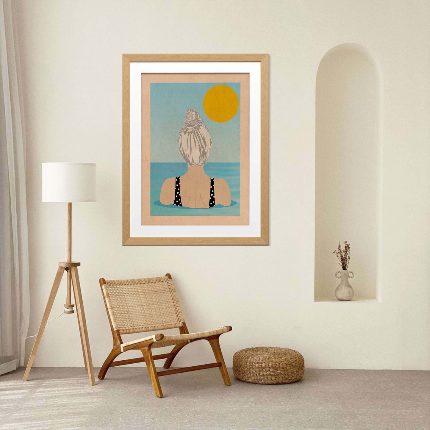 INTO THE SUNNY WATER I GO | PRINT