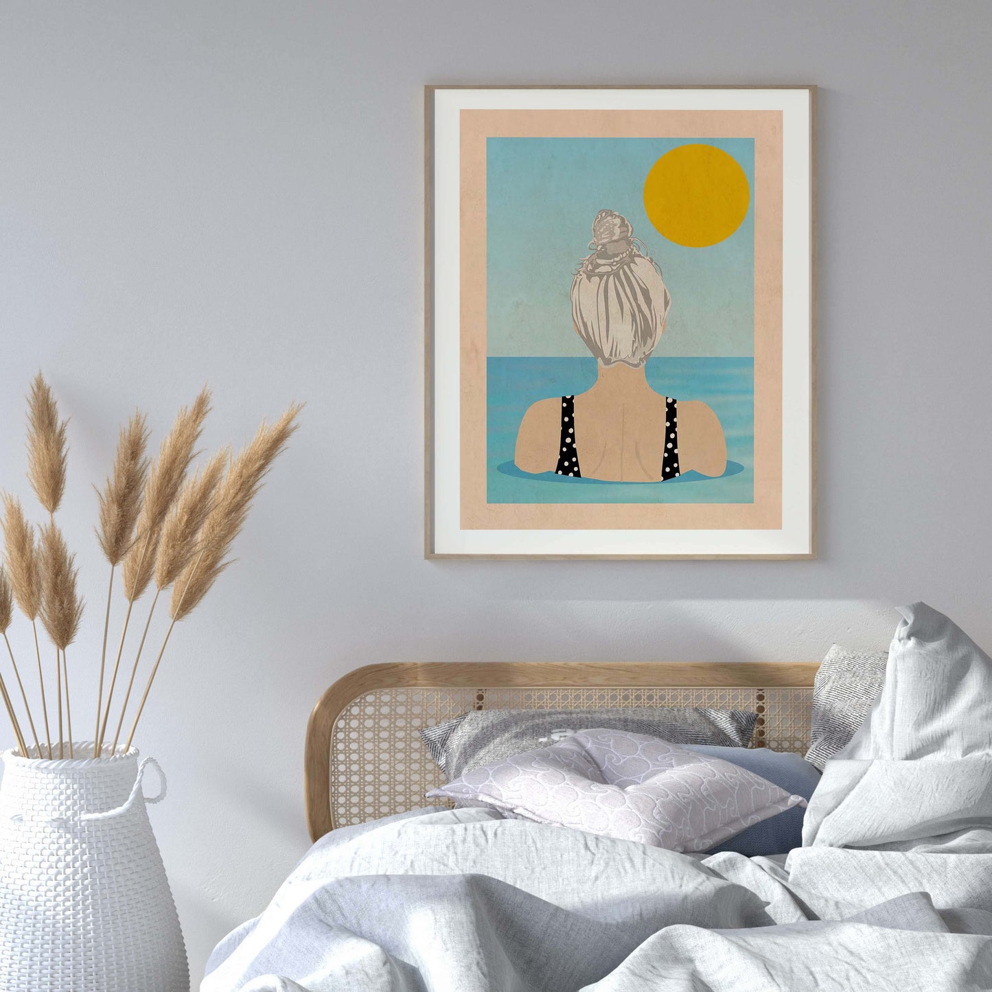 INTO THE SUNNY WATER I GO | PRINT