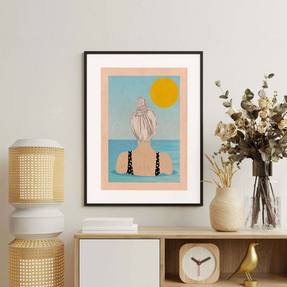 INTO THE SUNNY WATER I GO | PRINT