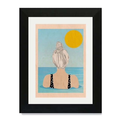 INTO THE SUNNY WATER I GO | PRINT