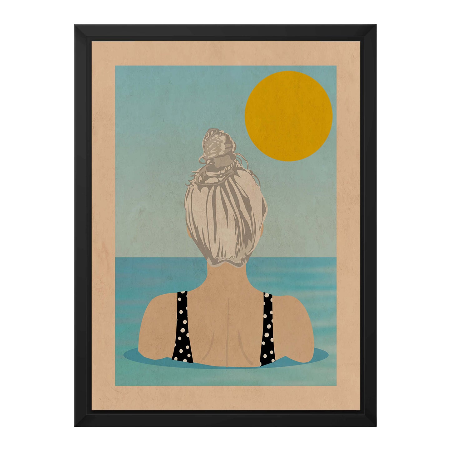 INTO THE SUNNY WATER I GO | CANVAS