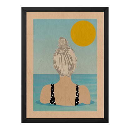 INTO THE SUNNY WATER I GO | CANVAS