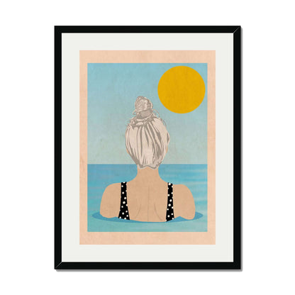 INTO THE SUNNY WATER I GO | PRINT