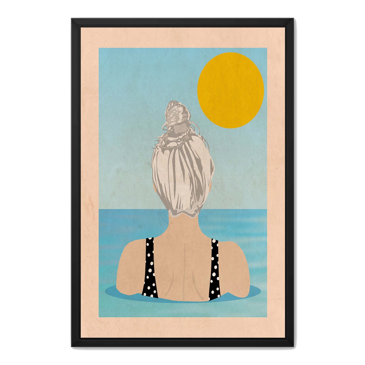 INTO THE SUNNY WATER I GO | CANVAS