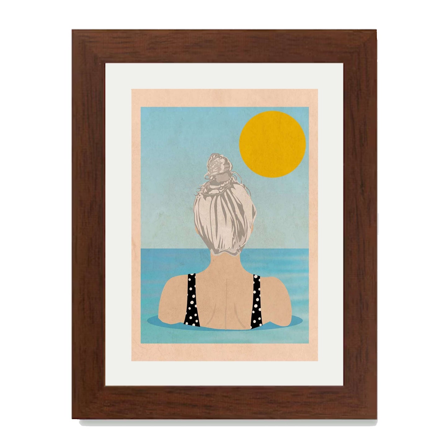 INTO THE SUNNY WATER I GO | PRINT