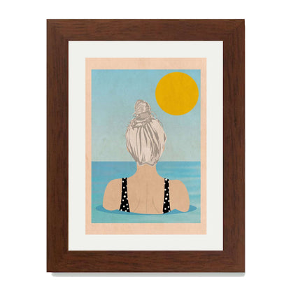 INTO THE SUNNY WATER I GO | PRINT