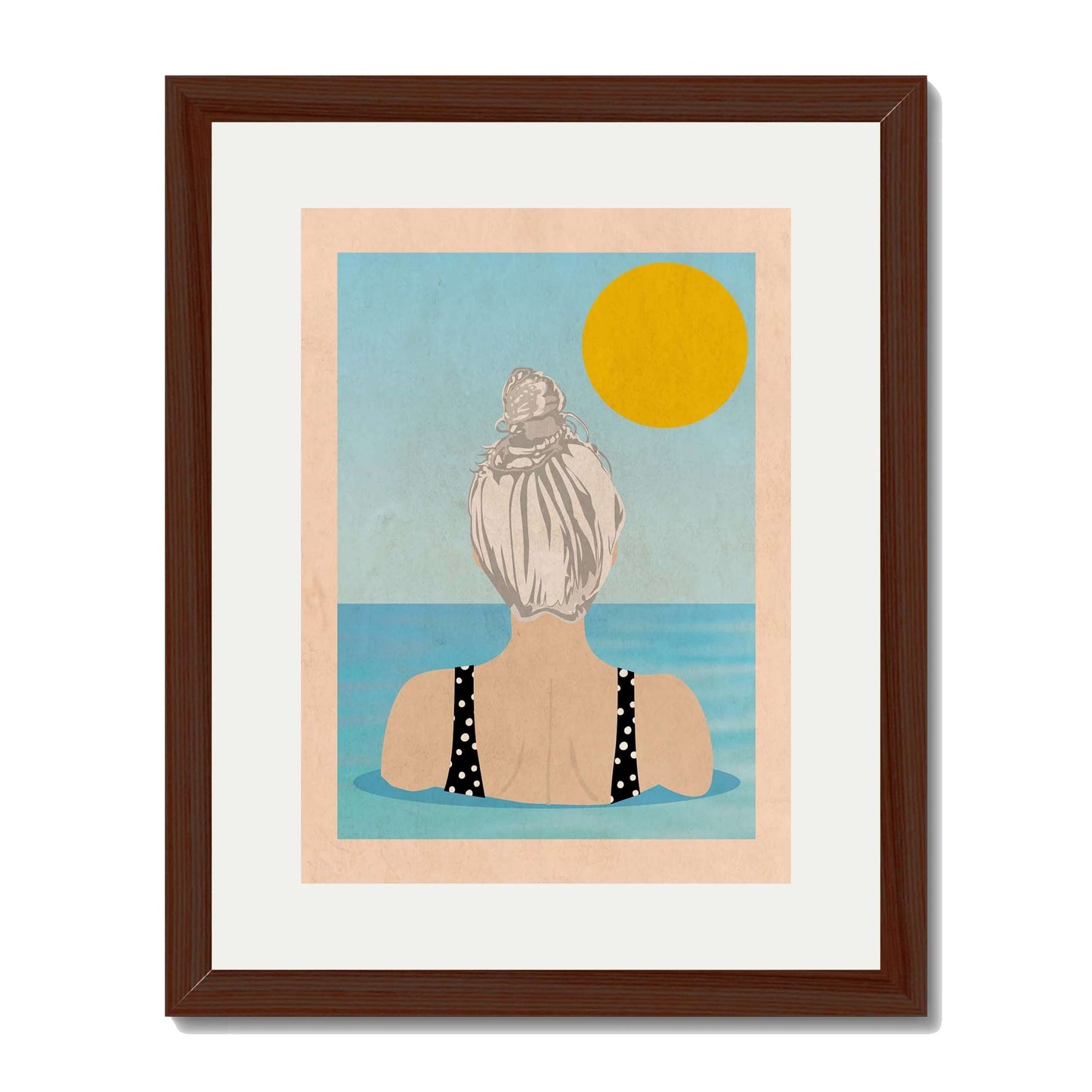 INTO THE SUNNY WATER I GO | PRINT