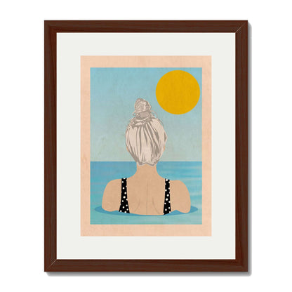 INTO THE SUNNY WATER I GO | PRINT
