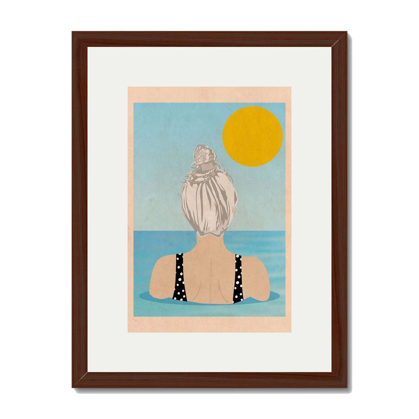 INTO THE SUNNY WATER I GO | PRINT