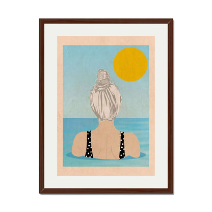 INTO THE SUNNY WATER I GO | PRINT