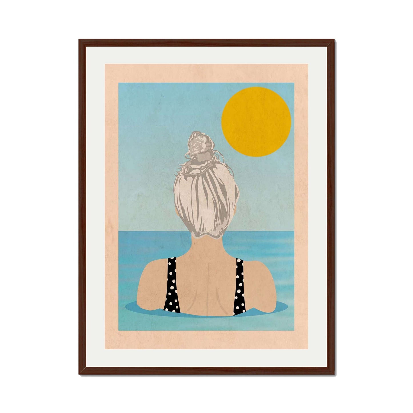 INTO THE SUNNY WATER I GO | PRINT