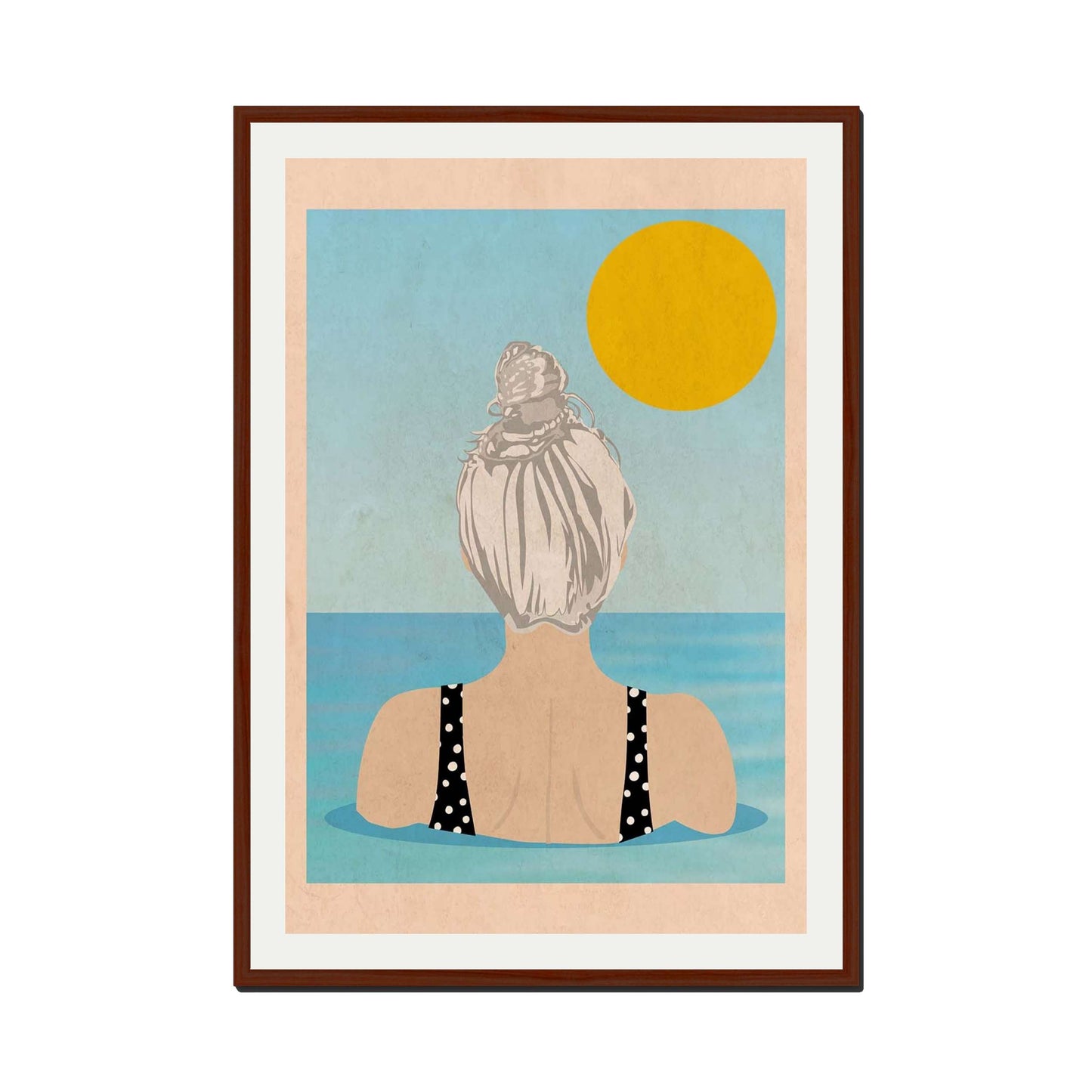 INTO THE SUNNY WATER I GO | PRINT