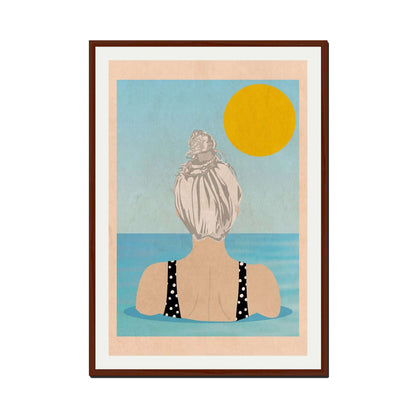 INTO THE SUNNY WATER I GO | PRINT